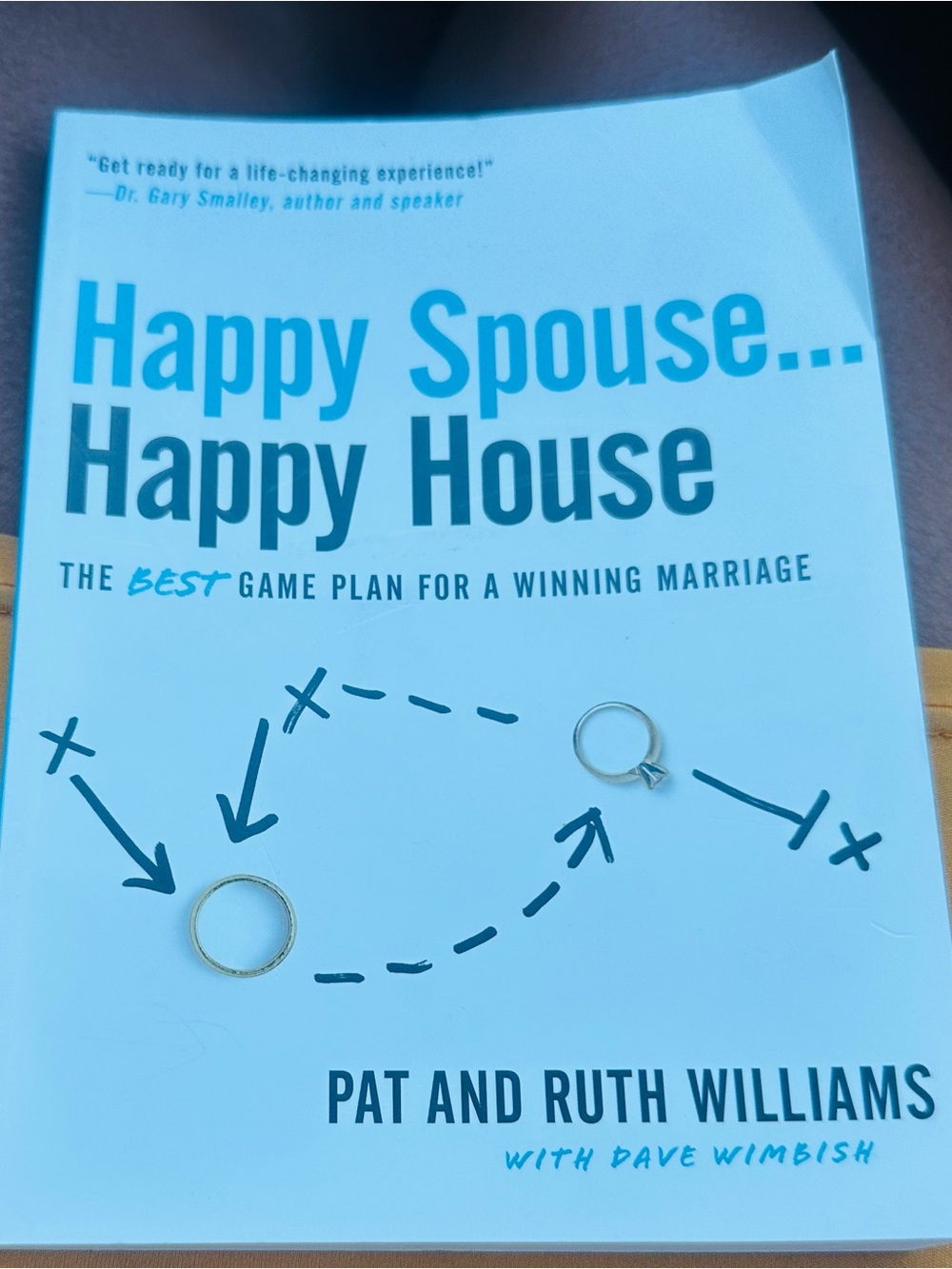 "Happy Spouse... Happy House" Book - Blue Cover